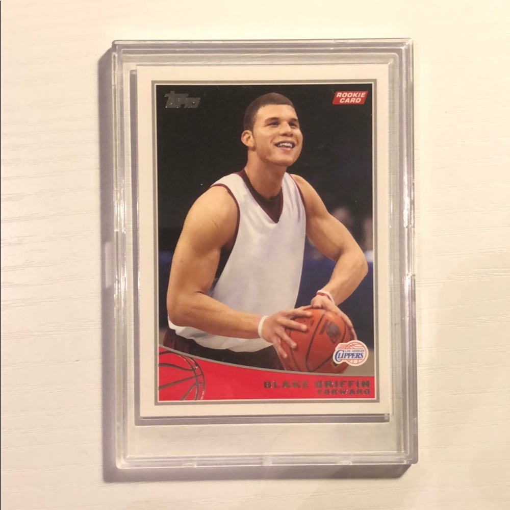 Blake Griffin Topps Rookie Card basketball 2009